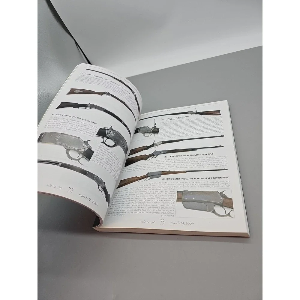 Amoskeag Firearms Auction Catalog Booklet March 28 2009 Excellent